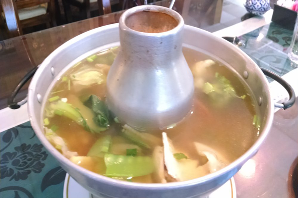 Traditional Thai Wonton Soup